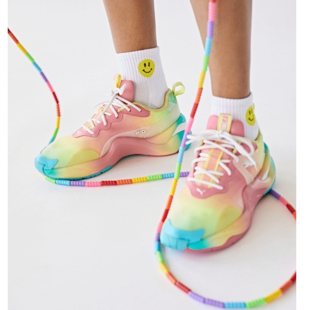 Puma for Free People Movement Tie Dye Rise Sneakers